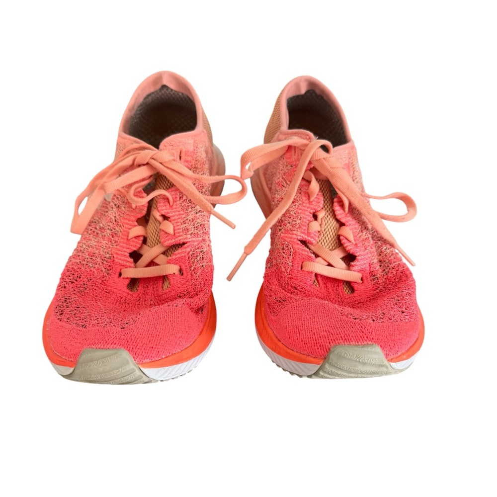 Under Armour Orange Athletic Shoes Lightweight Breathable Design - Size 8